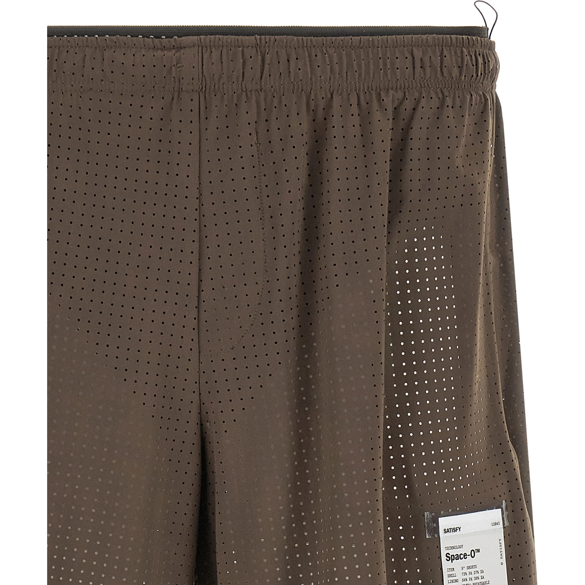 Gray Polyamide Bermuda Shorts