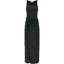 Black Modal Long Dress