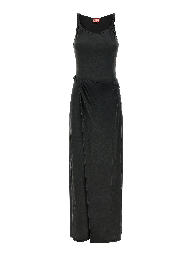 Black Modal Long Dress