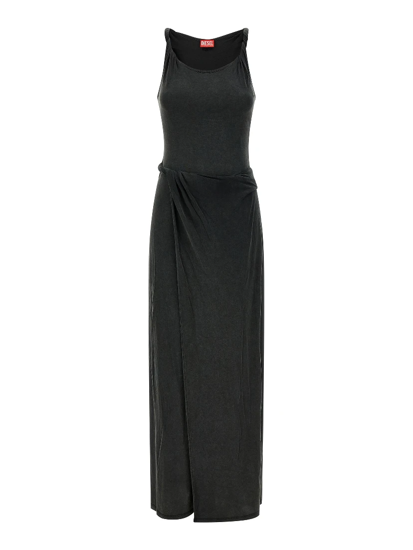 Black Modal Long Dress