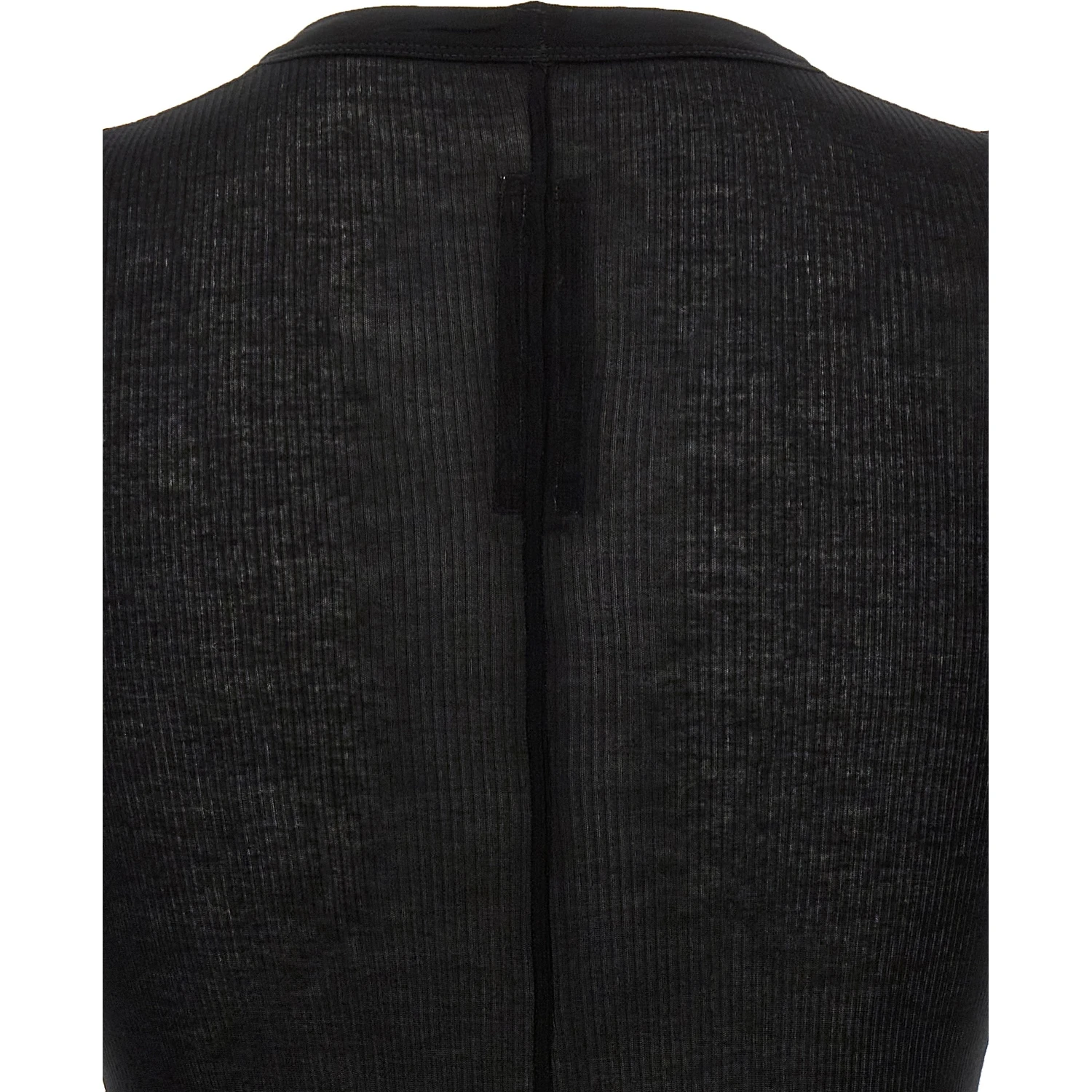Black Viscose T-Shirt