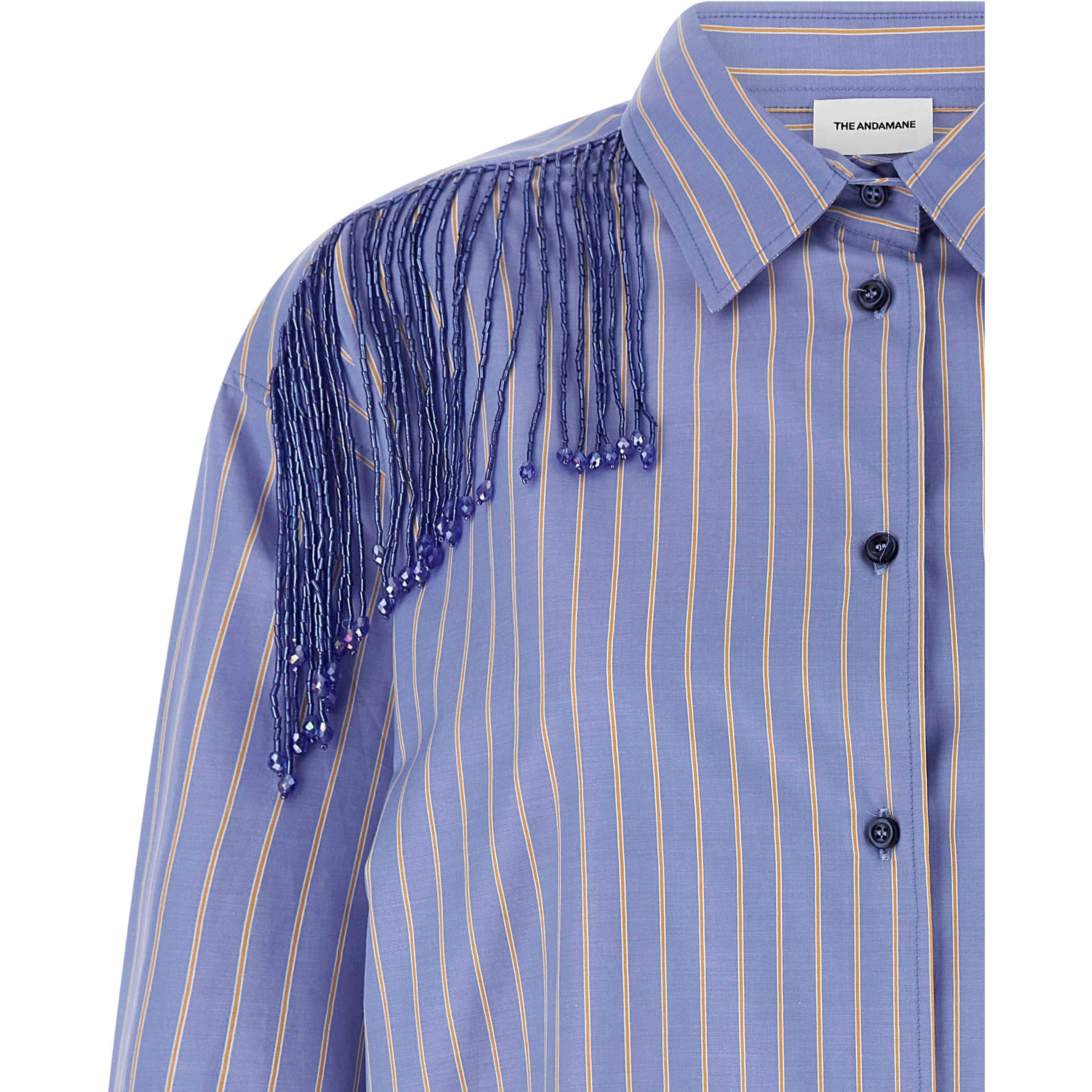 Blue Cotton Blouse
