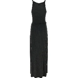 Black Modal Long Dress