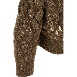Brown Wool Cardigan