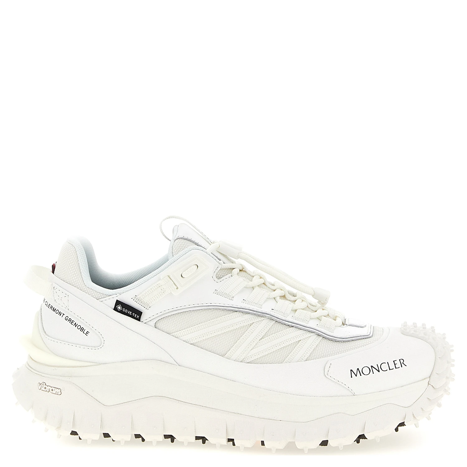 White Polyamide Athletic Sneakers
