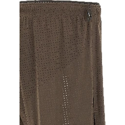 Gray Polyamide Bermuda Shorts