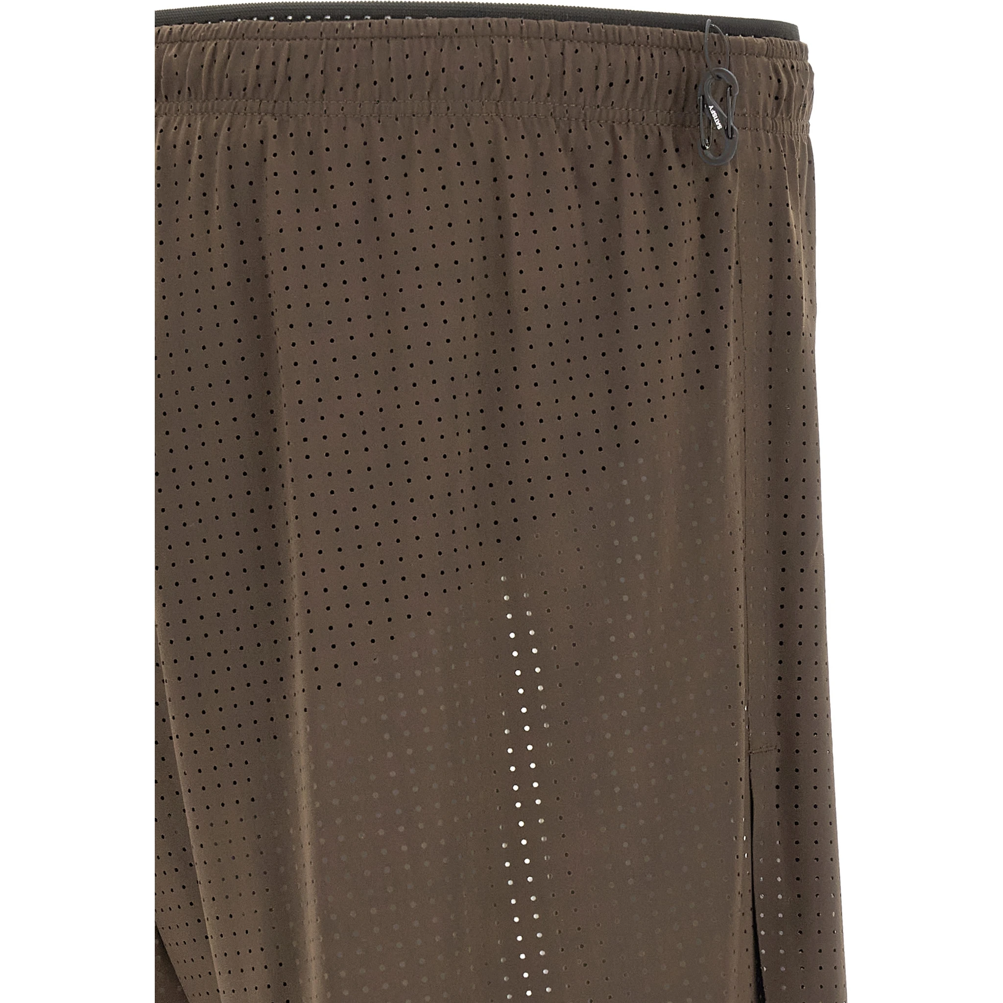 Gray Polyamide Bermuda Shorts