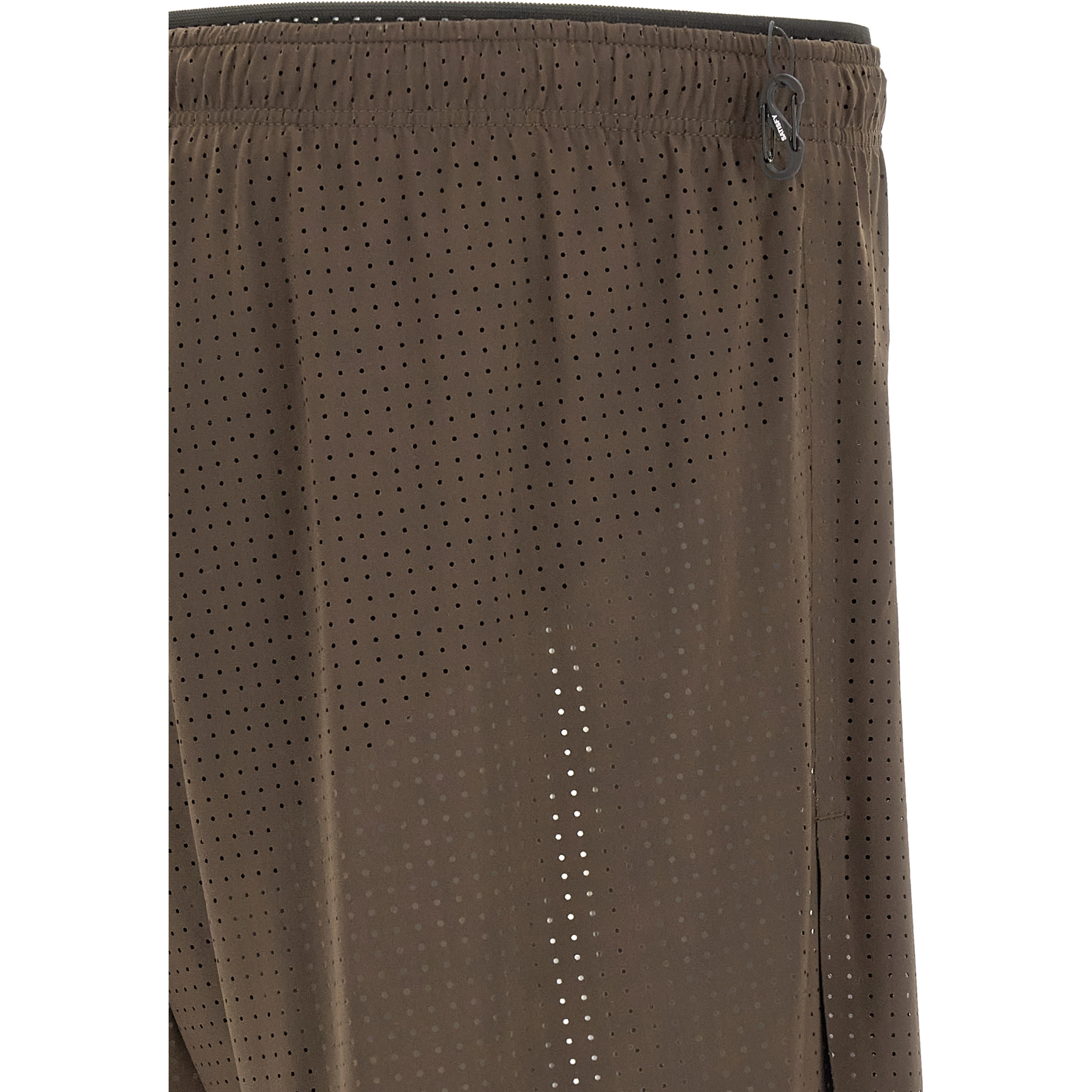 Gray Polyamide Bermuda Shorts