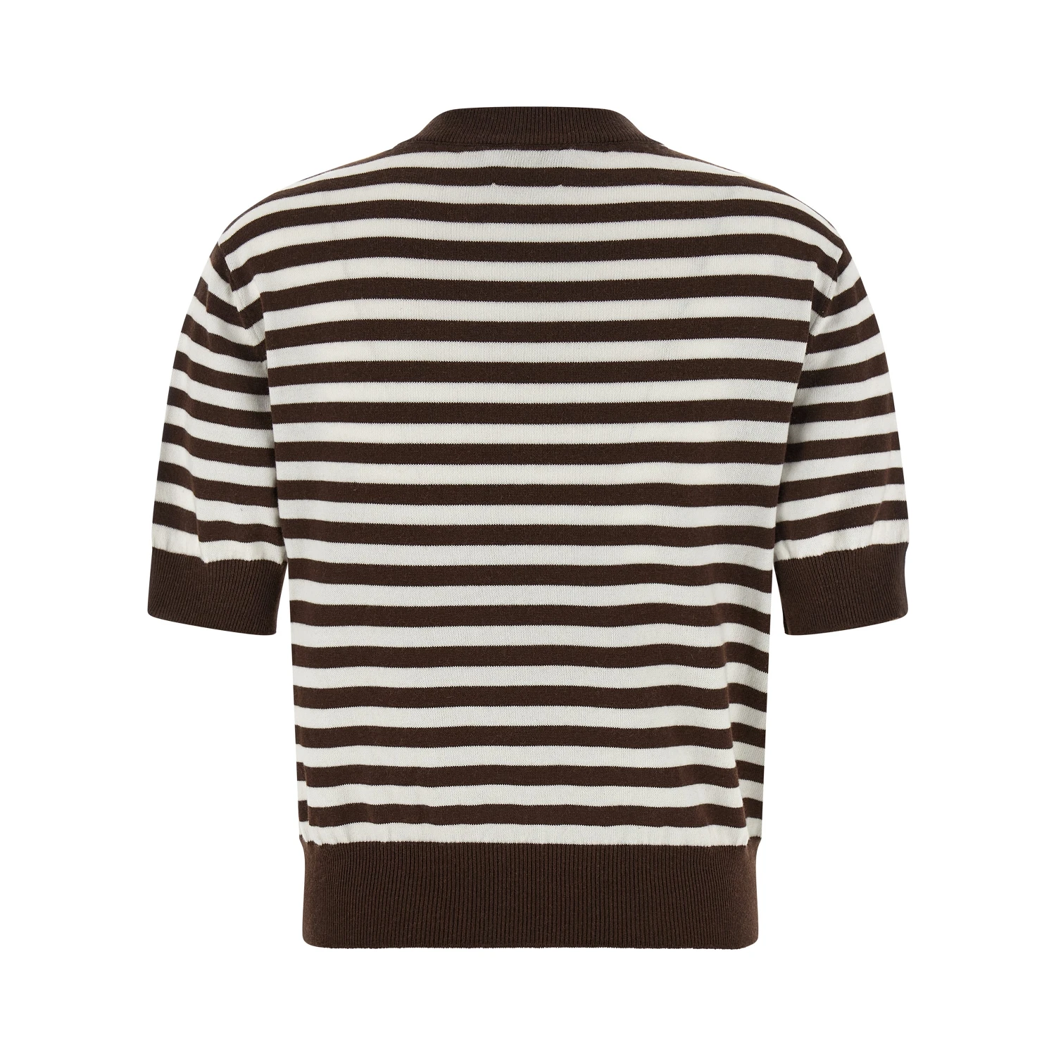 Brown Cotton Cardigan