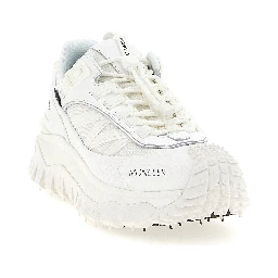 White Polyamide Athletic Sneakers