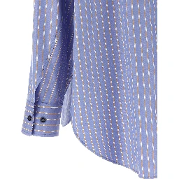 Blue Cotton Blouse
