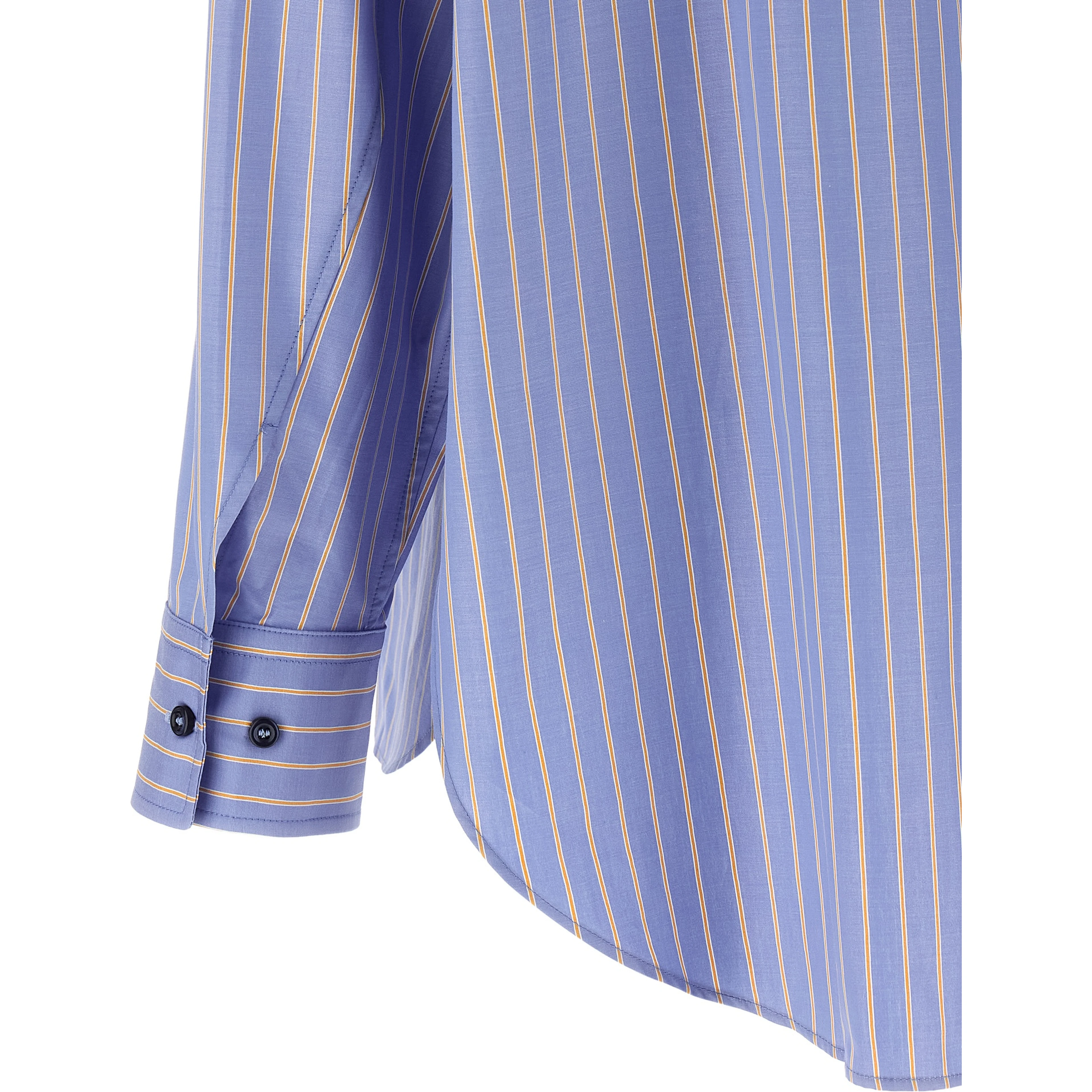 Blue Cotton Blouse