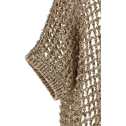 Beige Cotton Cardigan