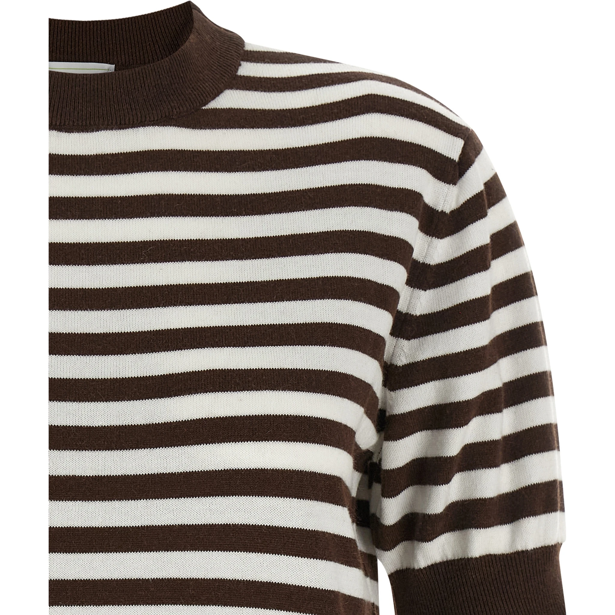 Brown Cotton Cardigan
