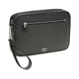 Black Calf Leather Bos Taurus Wallet