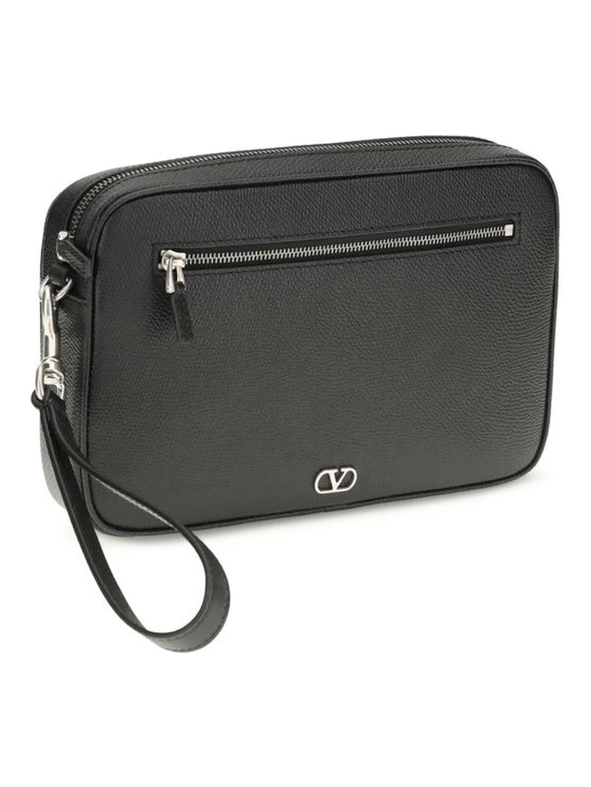 Black Calf Leather Bos Taurus Wallet