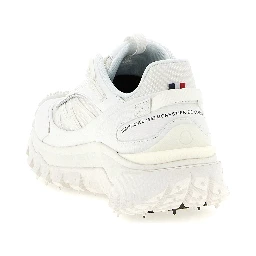 White Polyamide Athletic Sneakers
