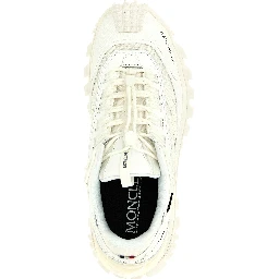 White Polyamide Athletic Sneakers
