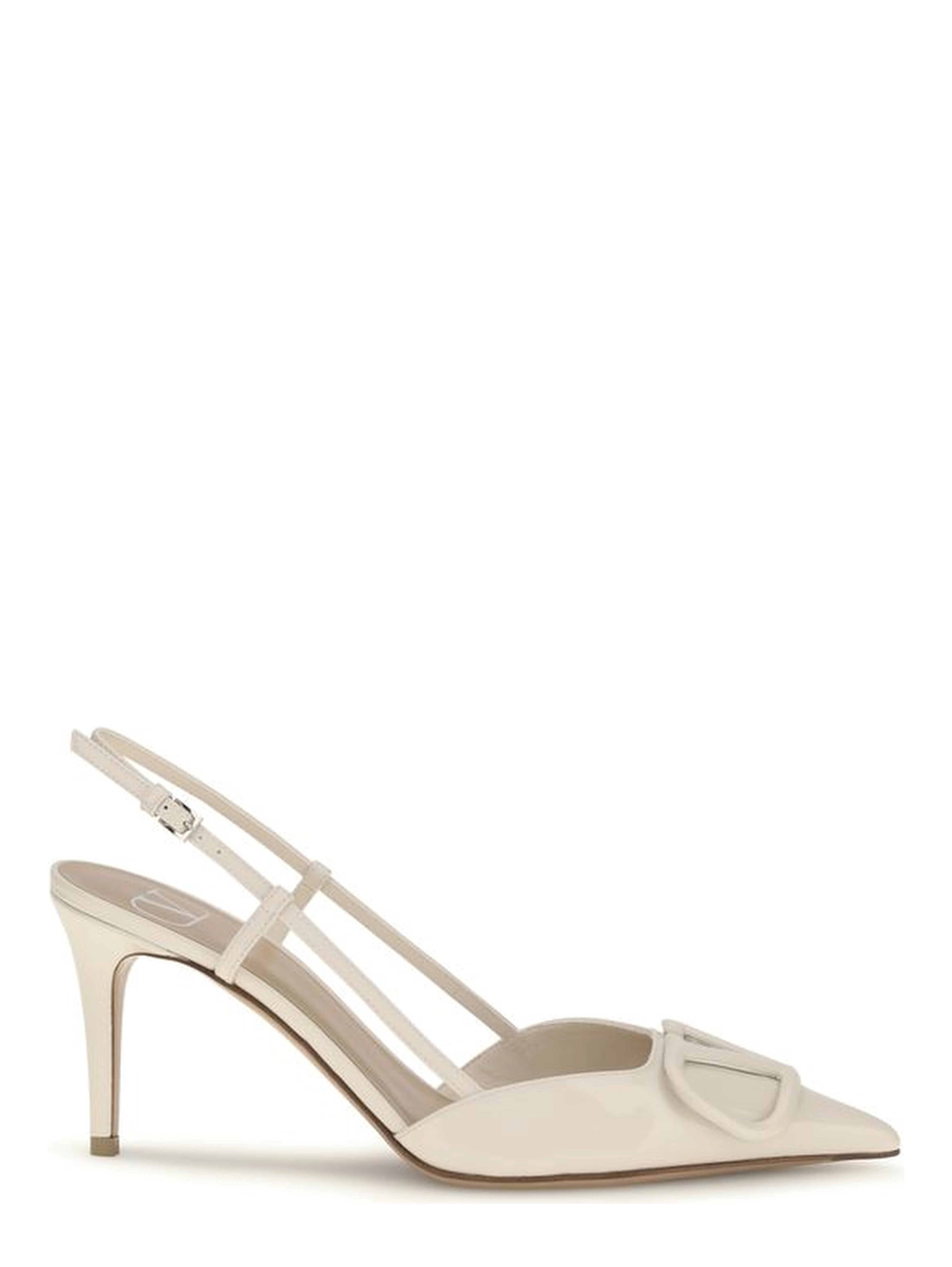 Beige Calf Leather Bos Taurus High Heel Pumps
