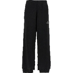 Black Cotton Joggers (Workout Pants)