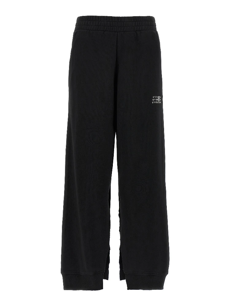 Black Cotton Joggers (Workout Pants)