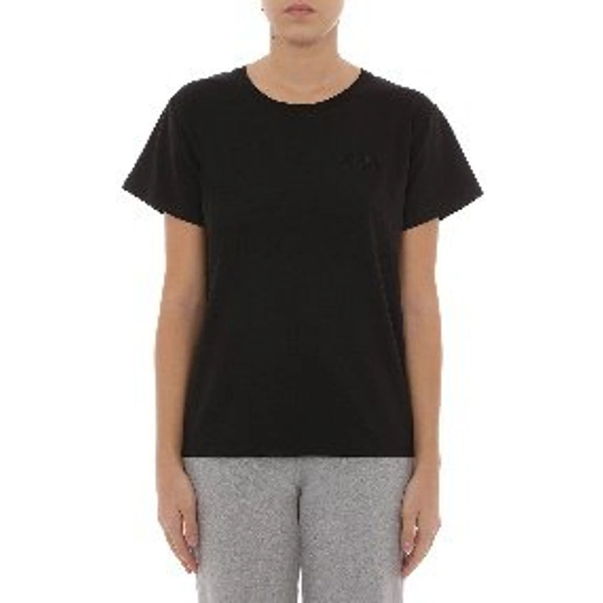 Black Cotton T-Shirt