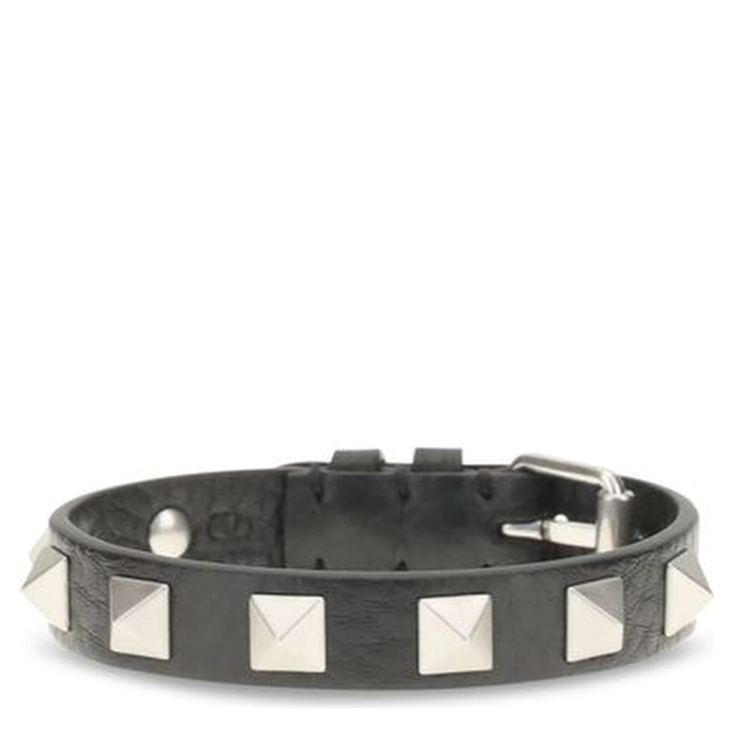 Black Calf Leather Bos Taurus Bracelet