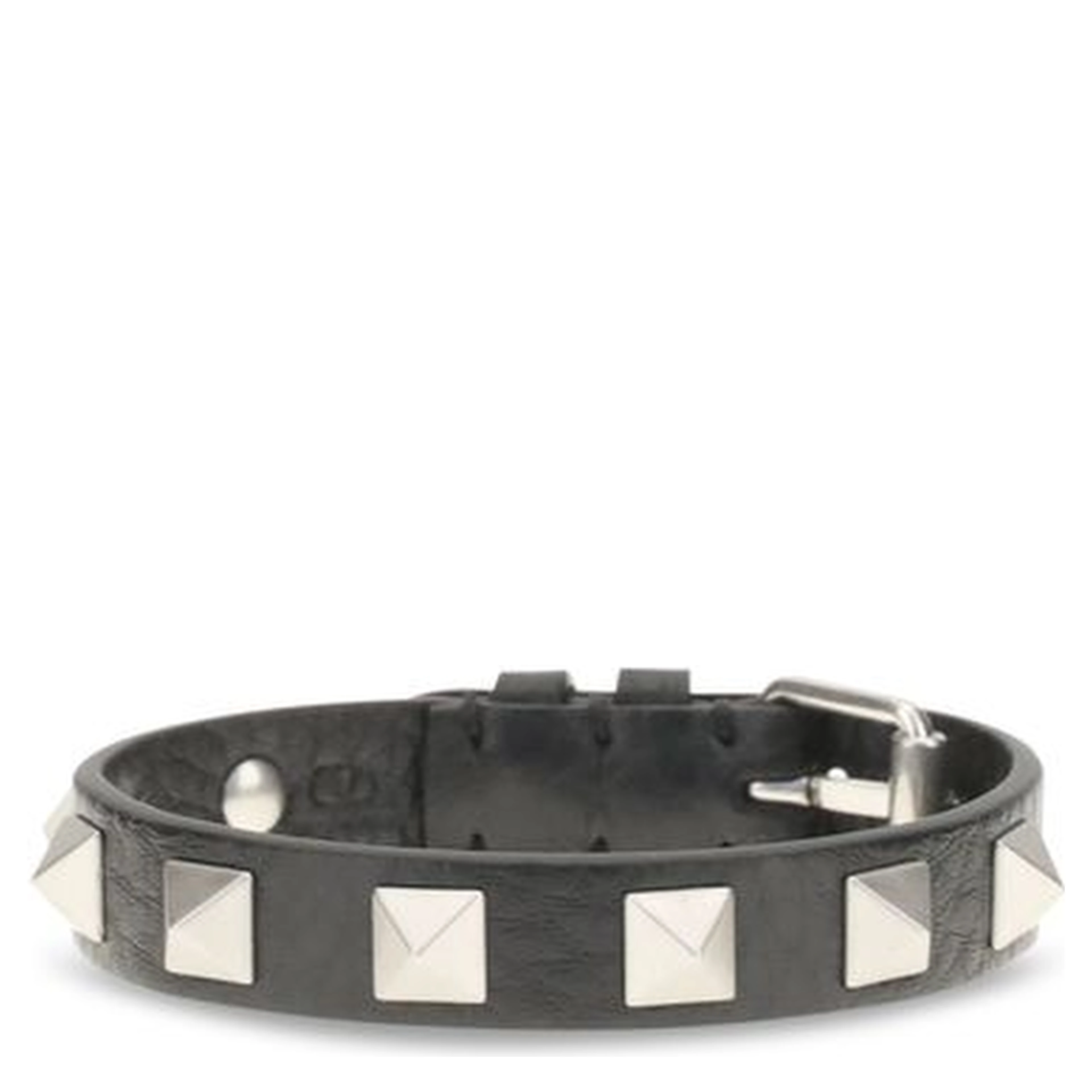 Black Calf Leather Bos Taurus Bracelet