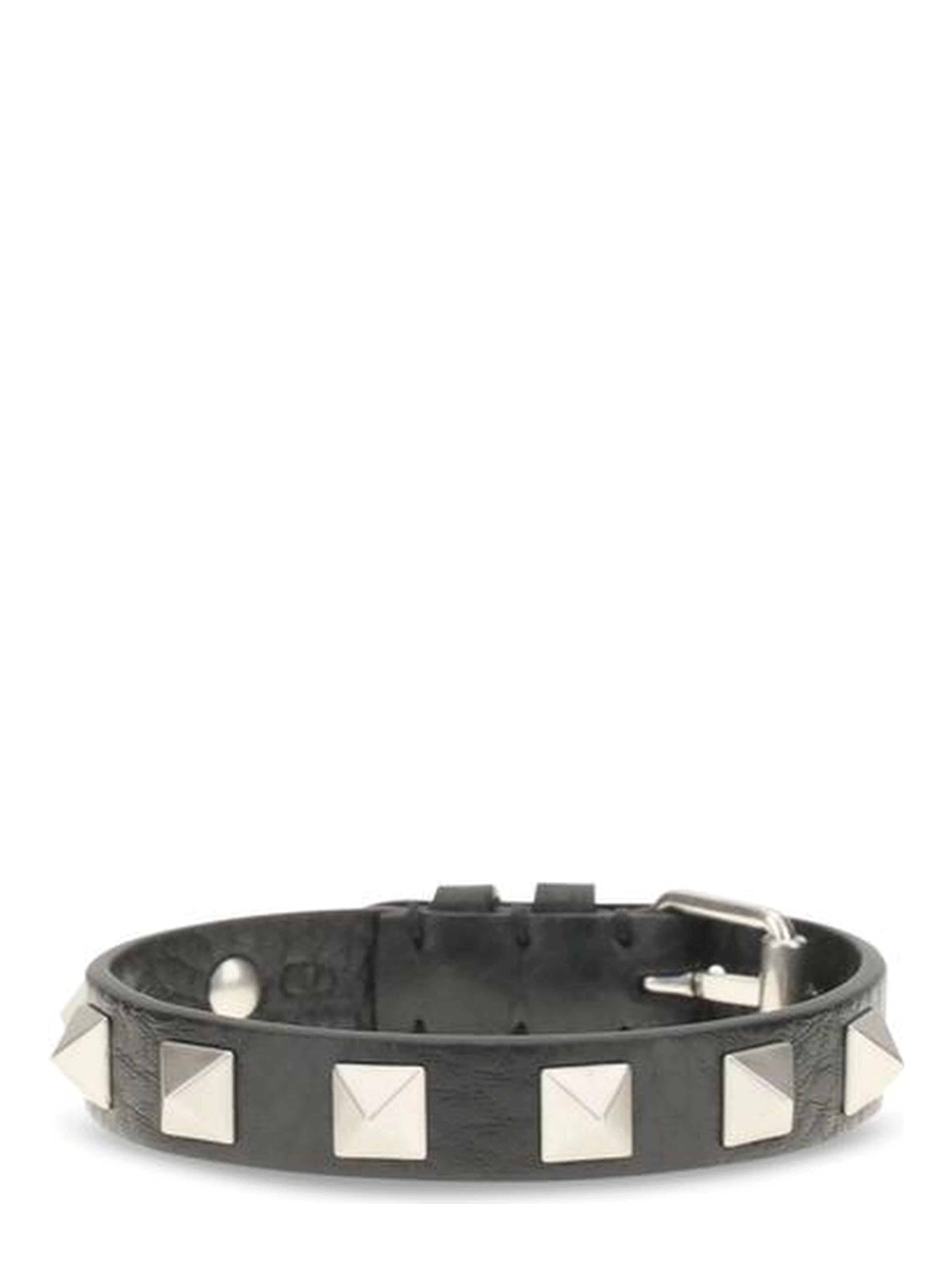 Black Calf Leather Bos Taurus Bracelet