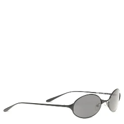 Gray Metal Sunglasses
