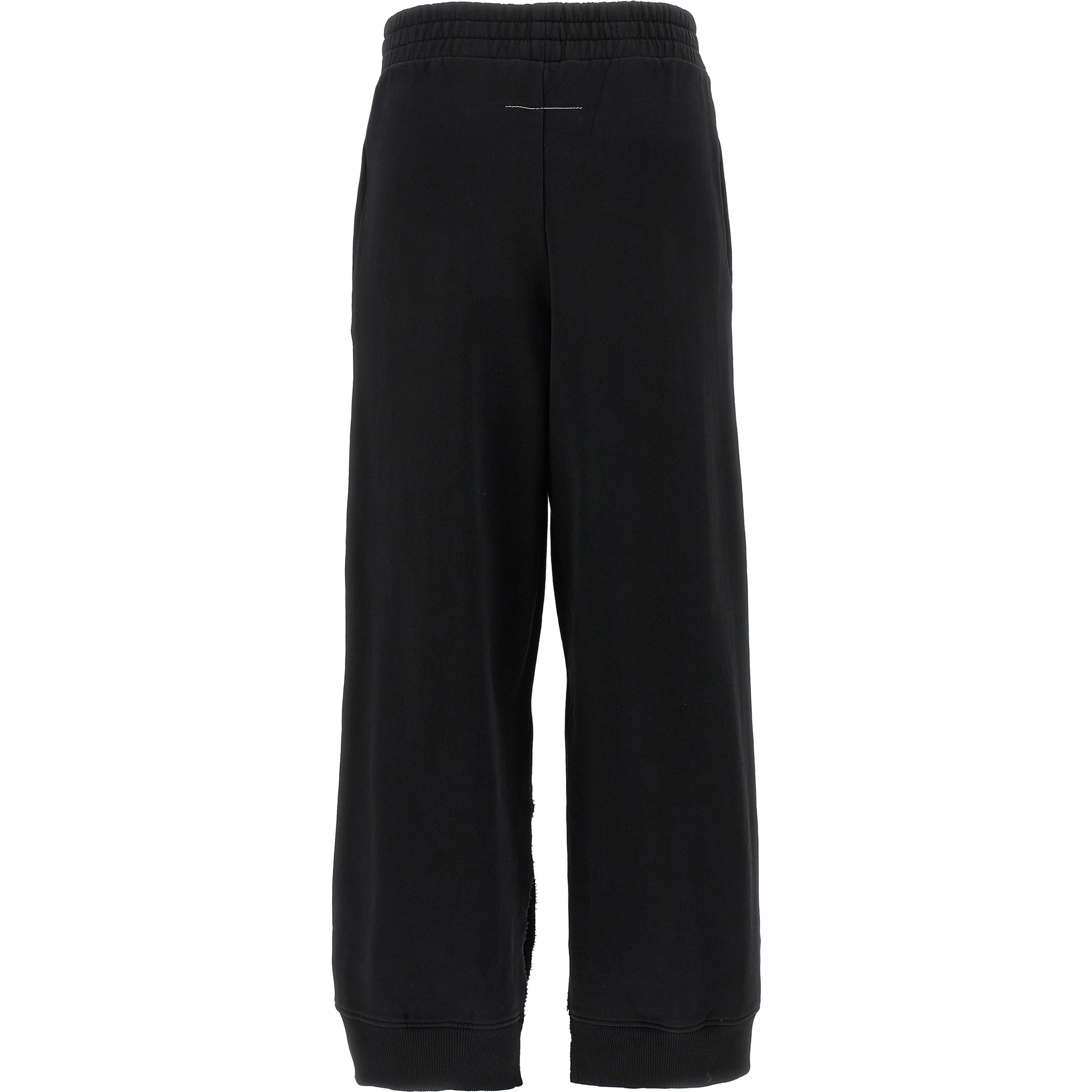 Black Cotton Joggers (Workout Pants)