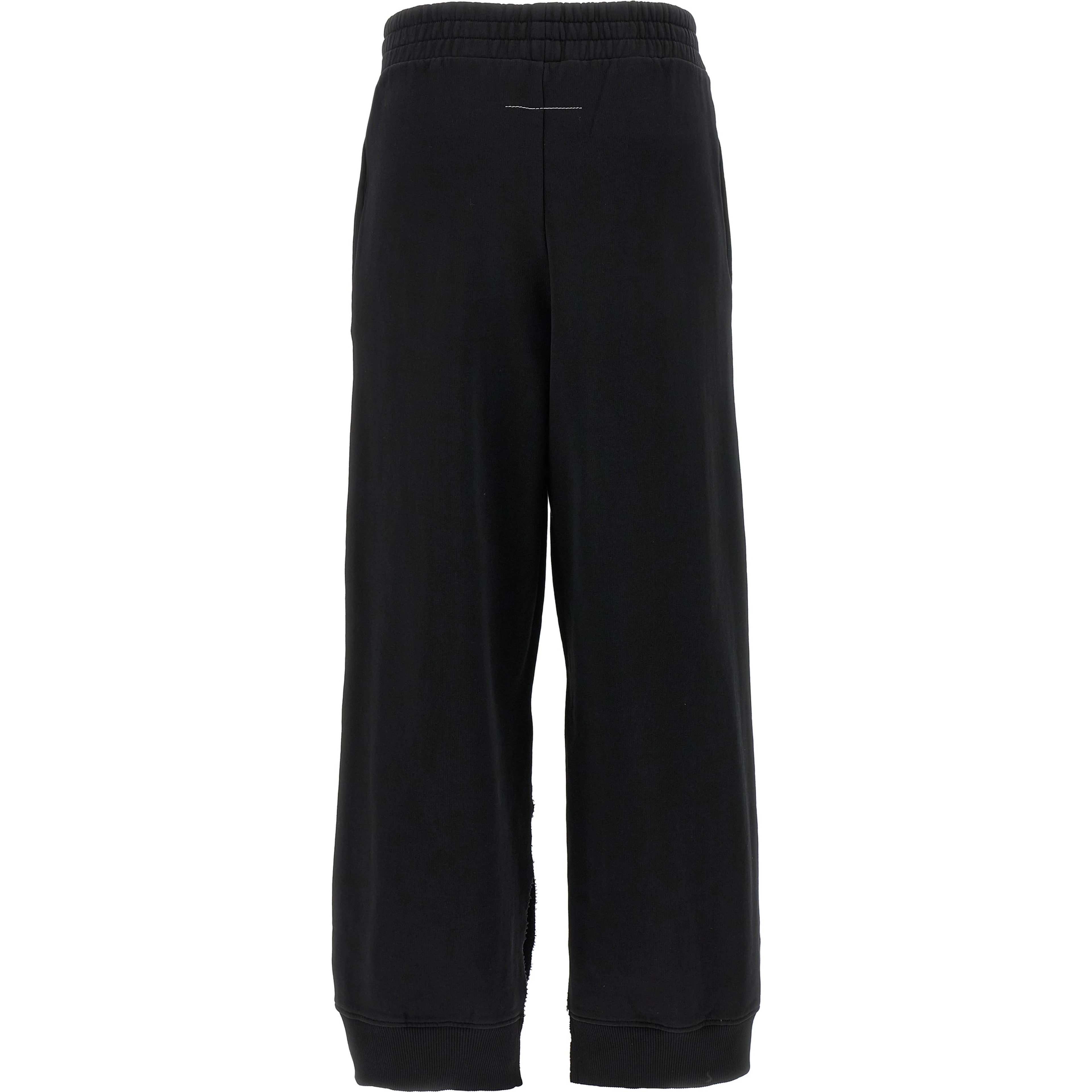 Black Cotton Joggers (Workout Pants)