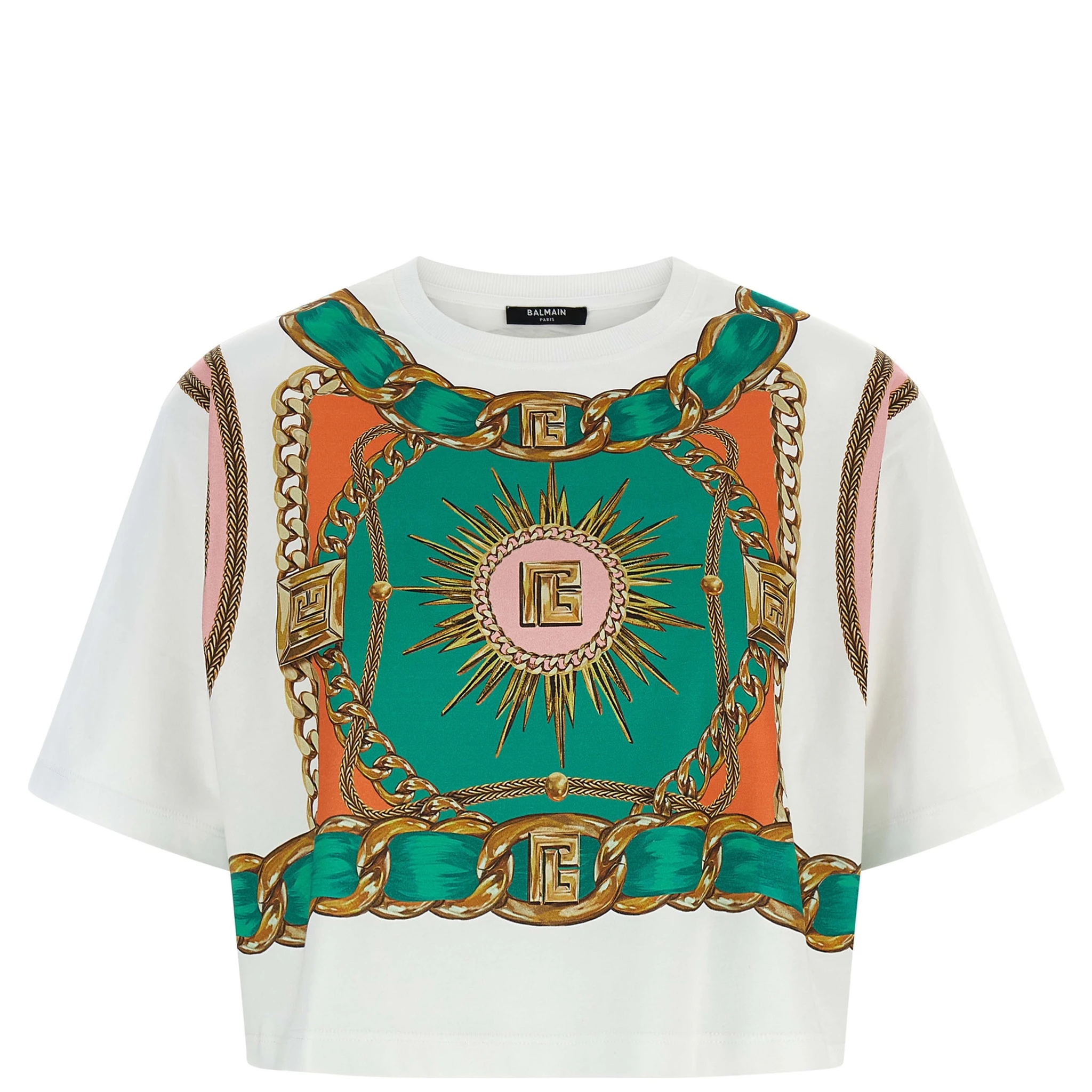 Multicolor Cotton T-Shirt