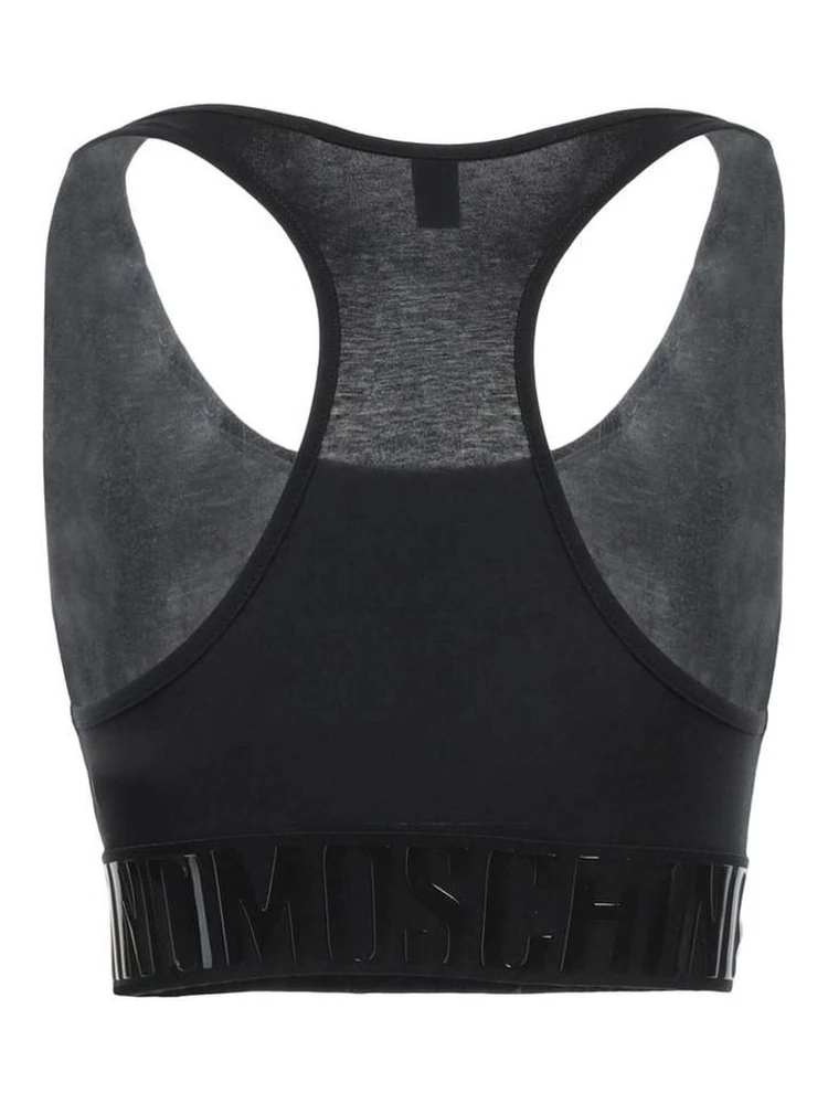Black Cotton Sport Bra alternative