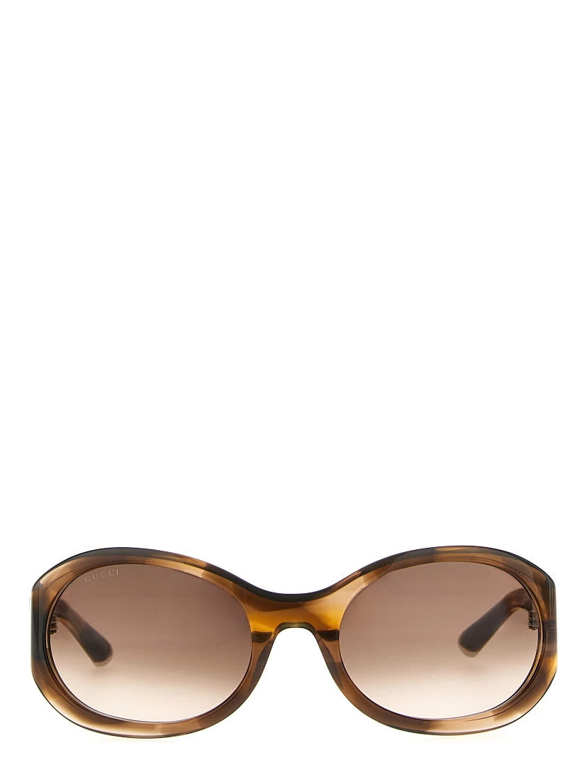 Brown Acetate Sunglasses