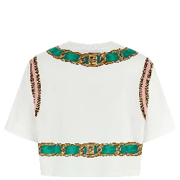 Multicolor Cotton T-Shirt