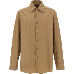 Beige Cotton Blouse