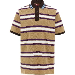 Multicolor Cotton Polo Shirt