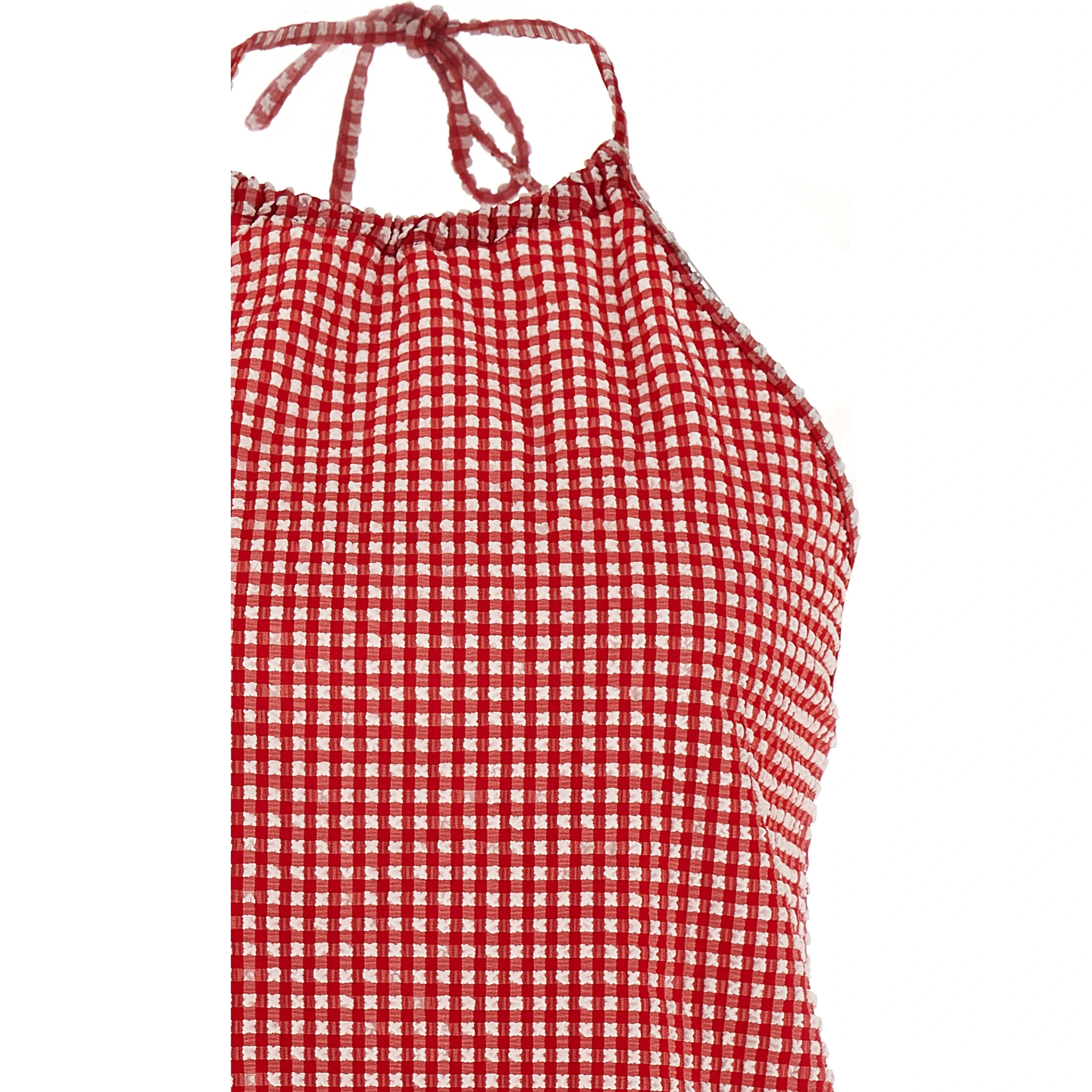Multicolor Polyester Short Dress