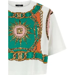 Multicolor Cotton T-Shirt