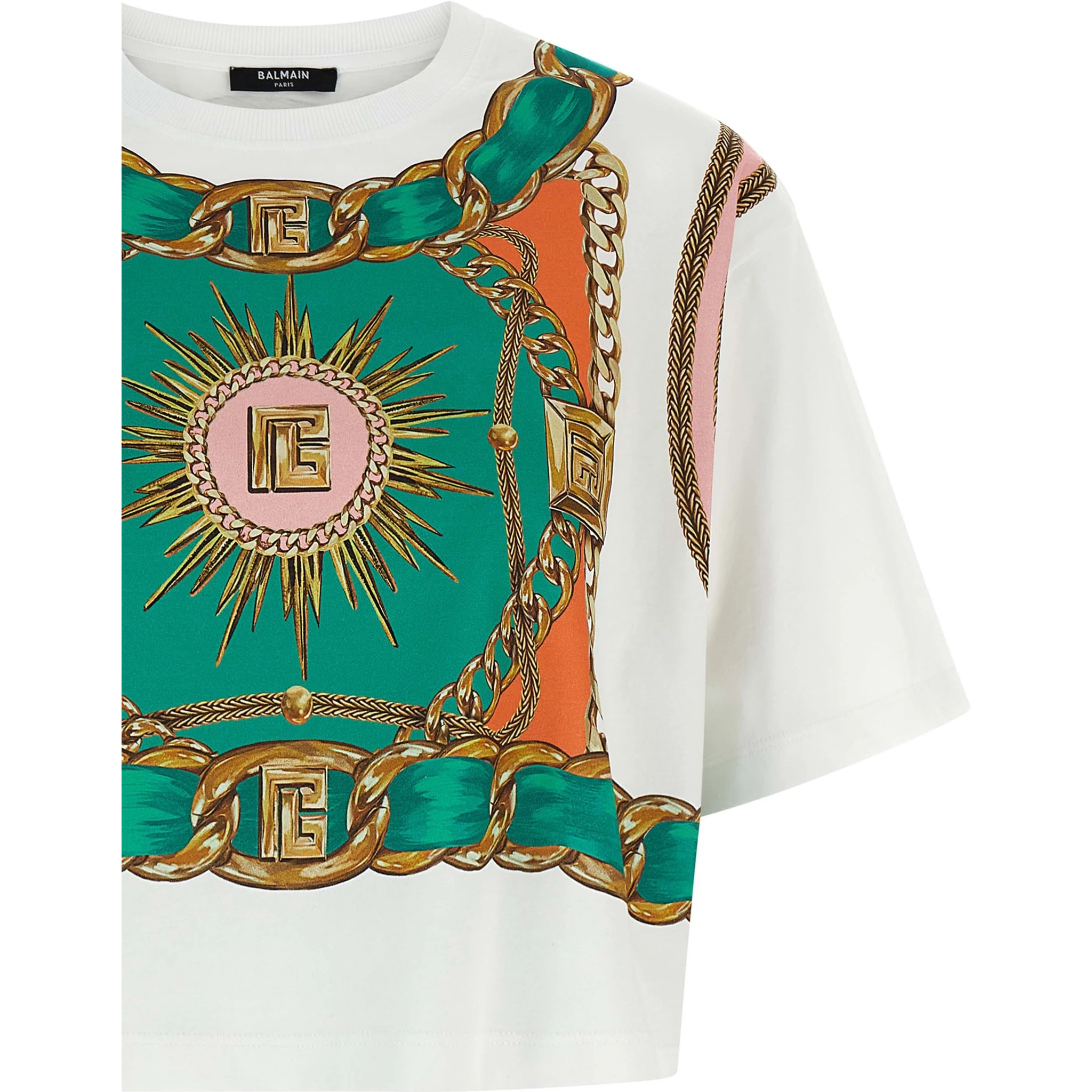 Multicolor Cotton T-Shirt