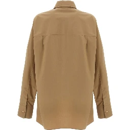 Beige Cotton Blouse