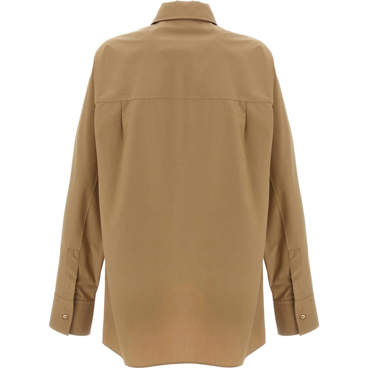 Beige Cotton Blouse