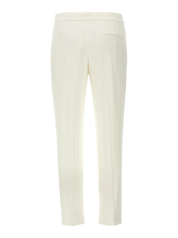 White Viscose Casual Pants alternative