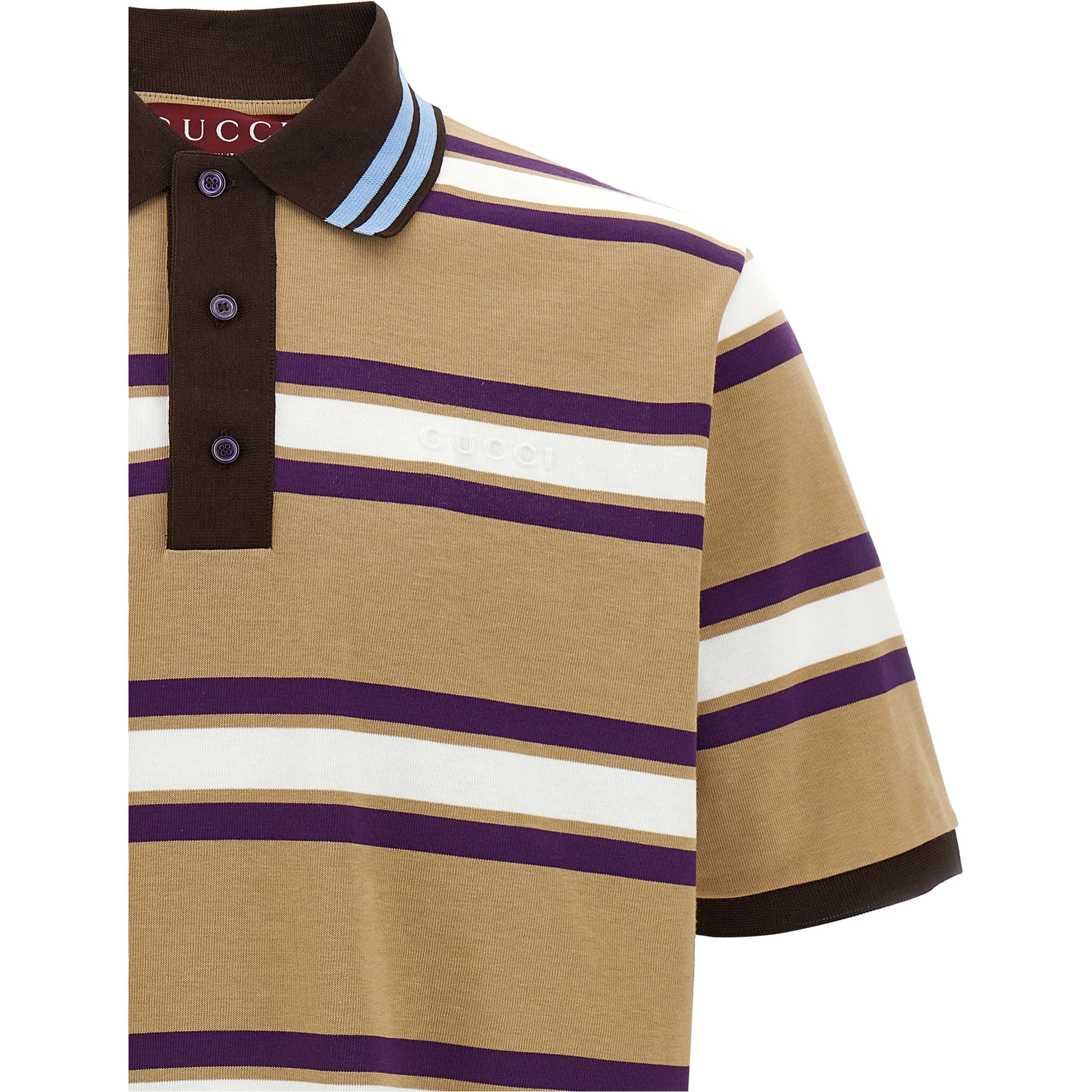 Multicolor Cotton Polo Shirt