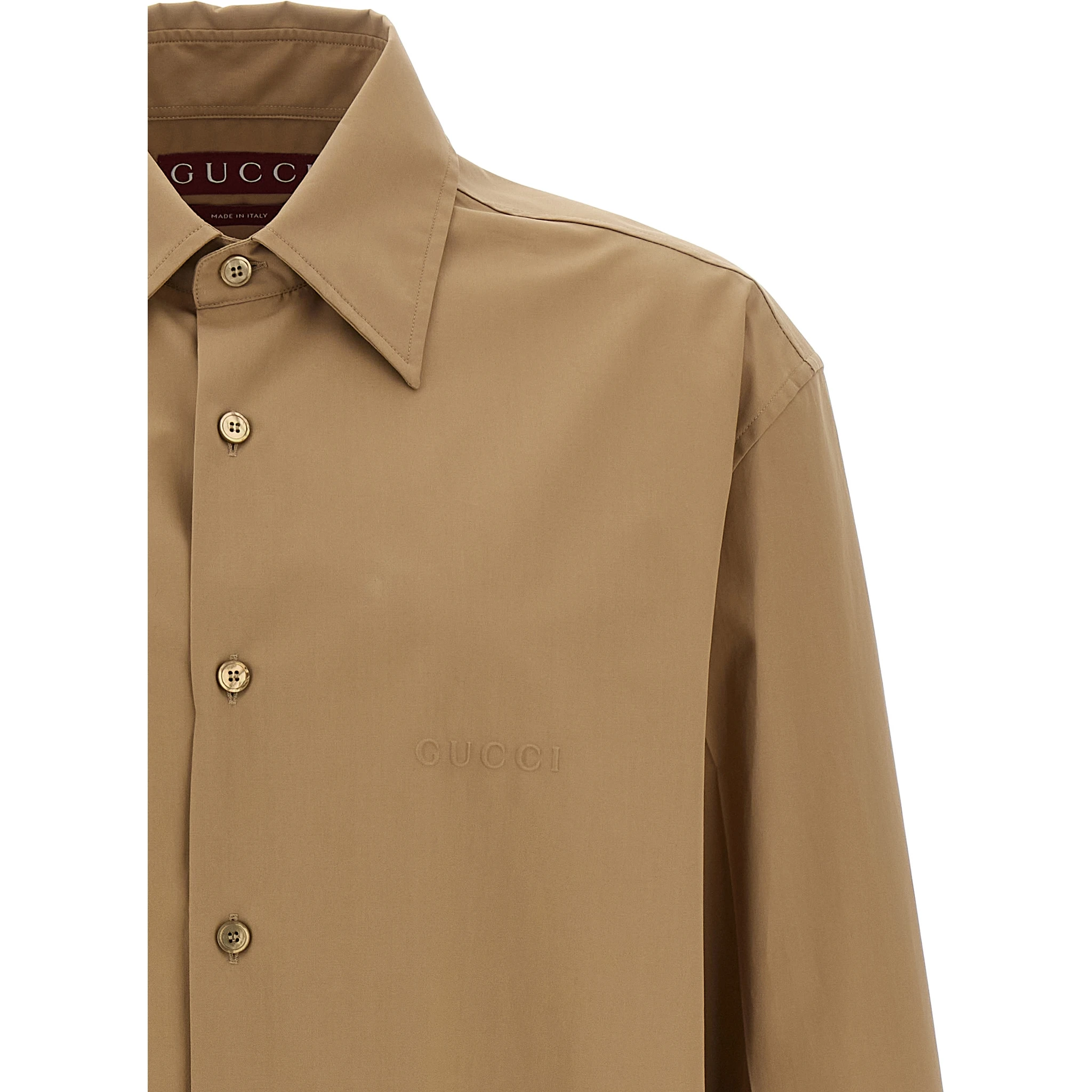 Beige Cotton Blouse