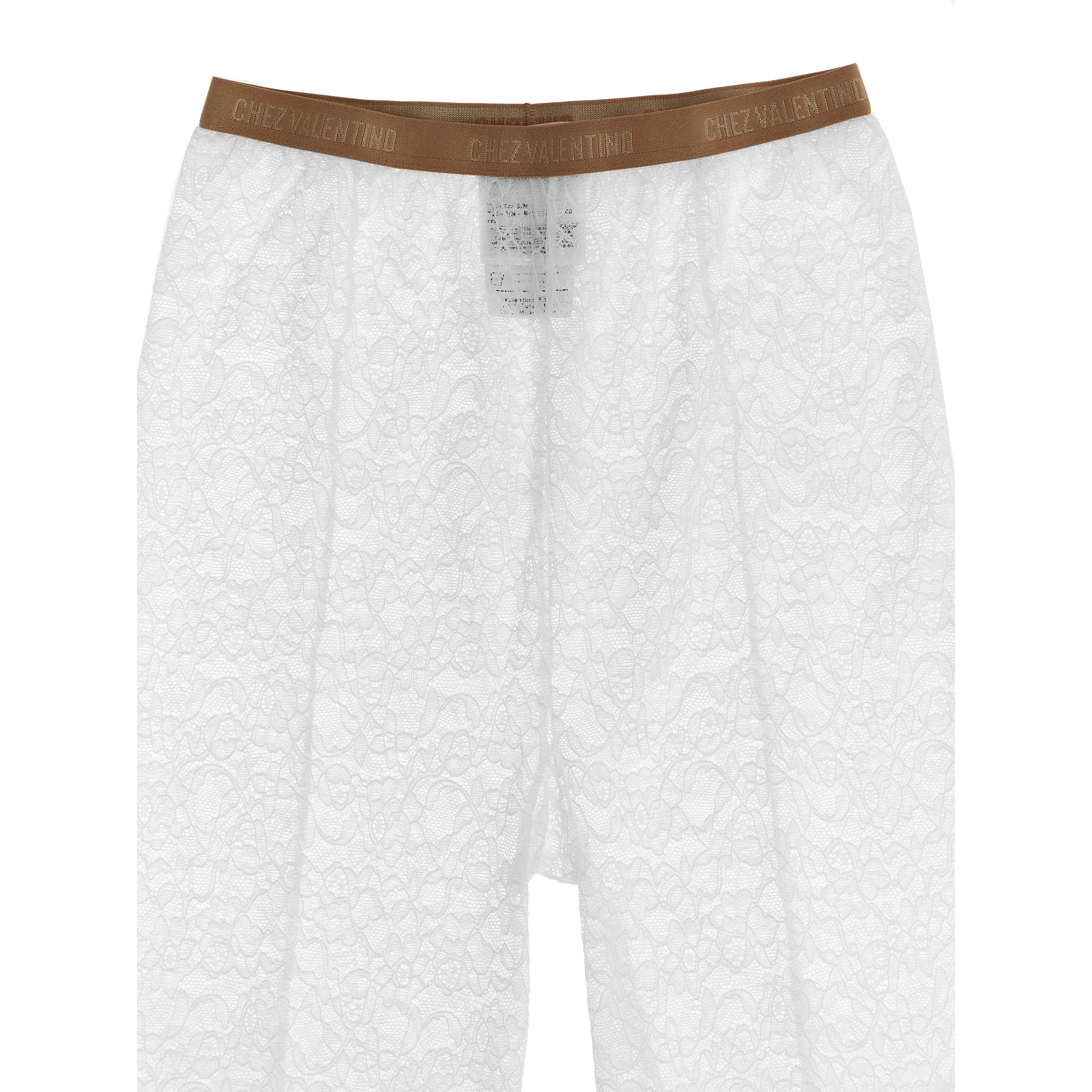 White Polyamide Socks