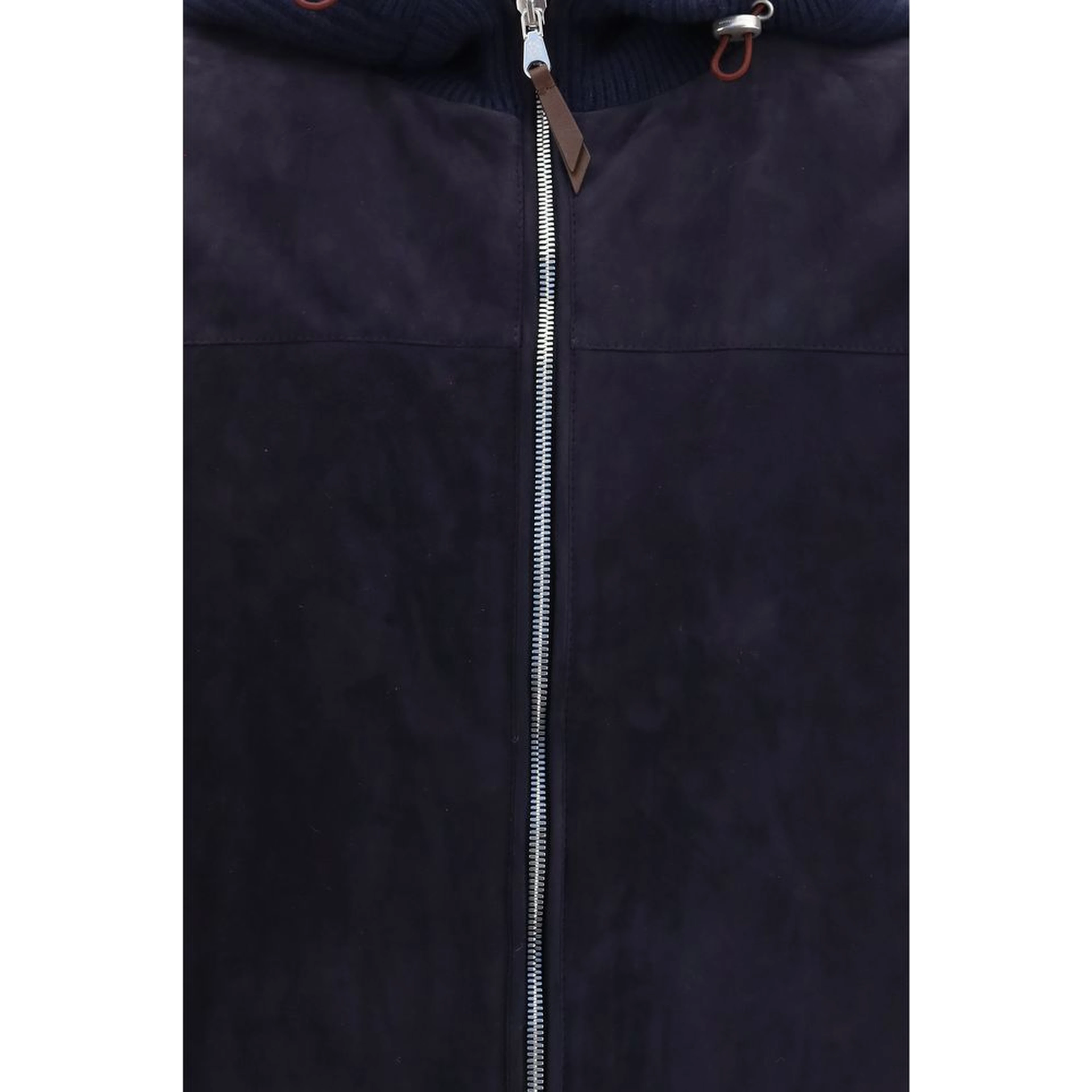 Blue Wool Oves Aries Full-Length Jacket