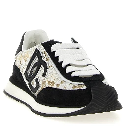 Bicolor Cotton Sneakers