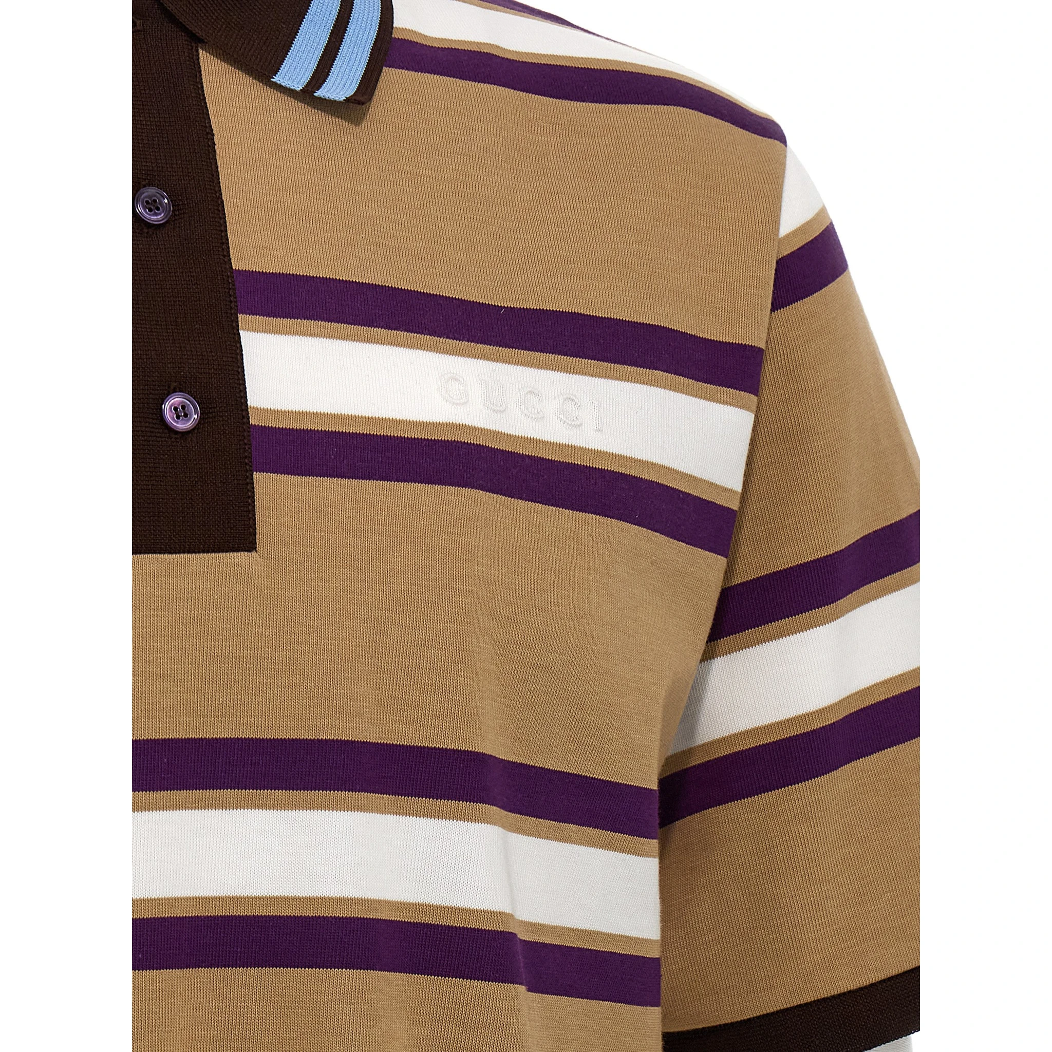 Multicolor Cotton Polo Shirt